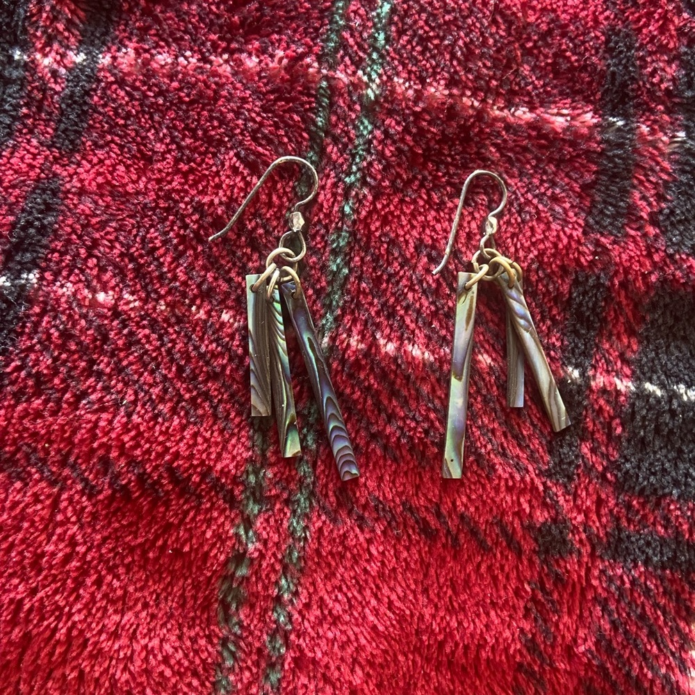 Abalone earrings